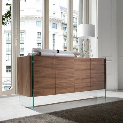 Mobilier et rangements pour bureau - Buffet en noyer - ANGEL CERDÁ