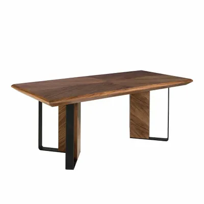 Dining Tables - Dining table in walnut wood - ANGEL CERDÁ