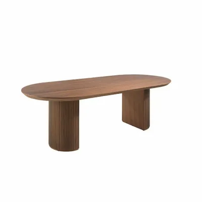 Dining Tables - Dining table in walnut wood - ANGEL CERDÁ