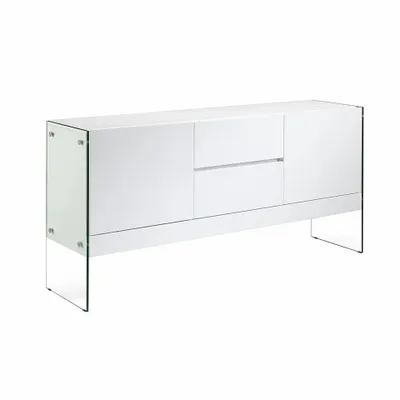 Sideboards - White sideboard glass - ANGEL CERDÁ