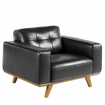 Armchairs - Upholstered armchair upholstered cowhide leather - ANGEL CERDÁ