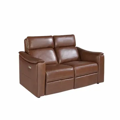 Sofas - 2 seater sofa in cowhide leather with relax mechanism - ANGEL CERDÁ