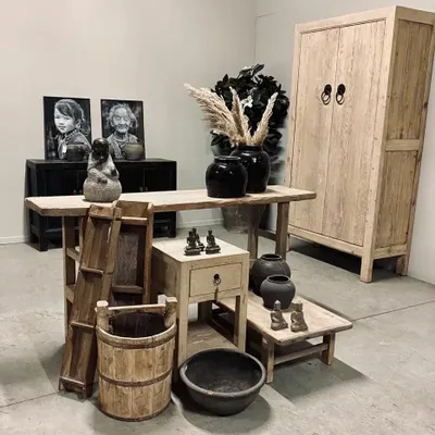 Wardrobe - Large natural wardrobe - PAGODA INTERNATIONAL