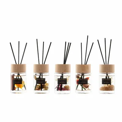Floral decoration - 60 ml Home Fragrance Diffuser - Wood Mist/BOTANICA Fragrance Japan Collection - ABINGPLUS