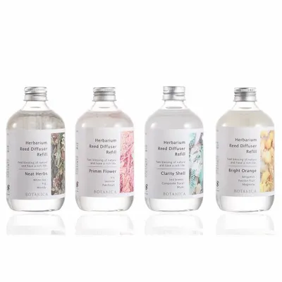 Scent diffusers - 300 ml Home Fragrance Refill/Diffuser - Herbarium/BOTANICA Fragrance Japan collection - ABINGPLUS