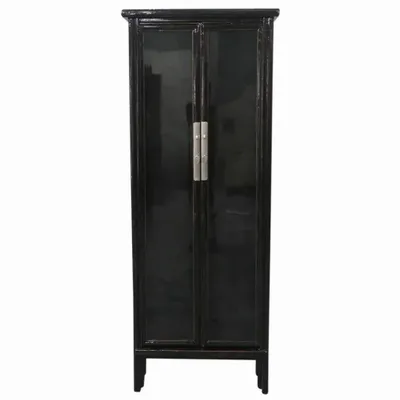 Wardrobe - Large tapered lacquered cabinet - PAGODA INTERNATIONAL