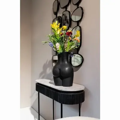 Vases - Vase Donna noir 40cm - KARE DESIGN