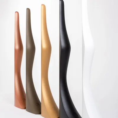 Table lamps - White Silhouette I Table Lamp - SOFTICATED