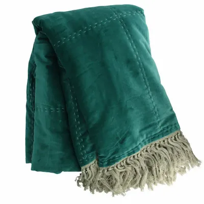 Bed linens - Boho Bedspread 240X250Cm Boho Canard - EN FIL D'INDIENNE...