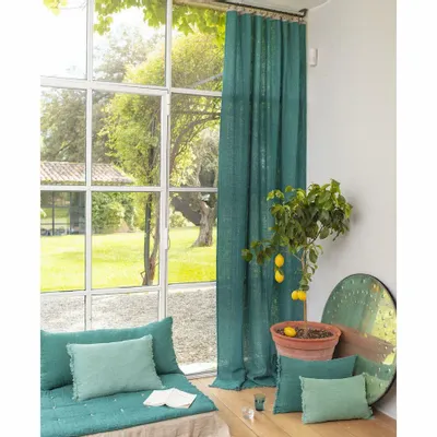 Rideaux et voilages - ETAMINE Voile 140x300 cm - EN FIL D'INDIENNE...