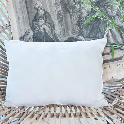 Linge de lit - FORTUNA Housse de coussin 25x35 cm - EN FIL D'INDIENNE...
