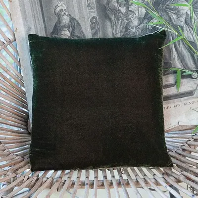 Coussins textile - FORTUNA Housse de coussin 30x30 cm - EN FIL D'INDIENNE...