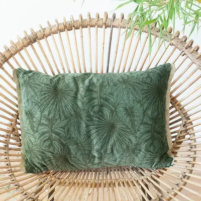 Linge de lit - GOA Housse de coussin 35x50 cm - EN FIL D'INDIENNE...