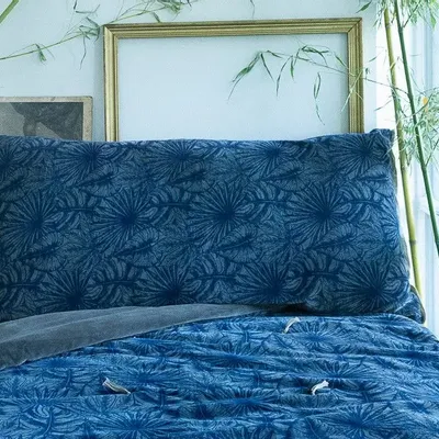 Rideaux et voilages - GOA Housse de Coussin 50x100 cm PLOMB - EN FIL D'INDIENNE...