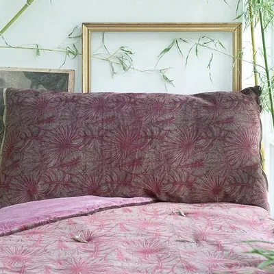 Rideaux et voilages - GOA Housse de Coussin 50x100 cm RUBIS - EN FIL D'INDIENNE...