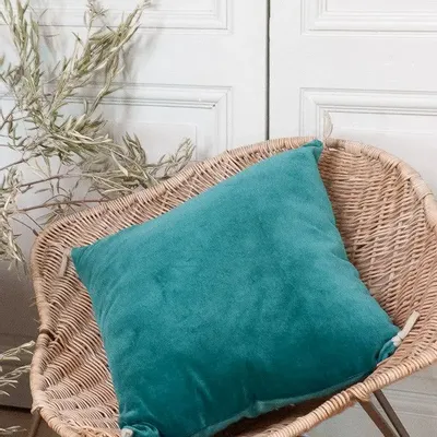 Coussins textile - LYRIC Housse de coussin 45x45 cm - EN FIL D'INDIENNE...