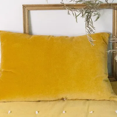 Coussins textile - LYRIC Housse de coussin 50x75 cm - EN FIL D'INDIENNE...