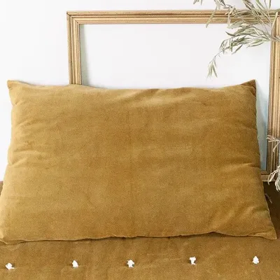 Coussins textile - LYRIC Housse de coussin 50x75 cm - EN FIL D'INDIENNE...