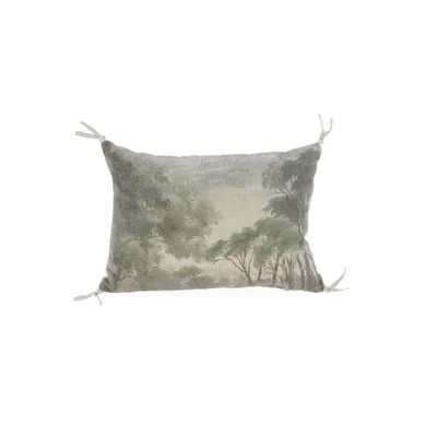 Rideaux et voilages - MANOSQUE Housse de coussin 25x35 cm imprimé Ananbô BEIGE - EN FIL D'INDIENNE...