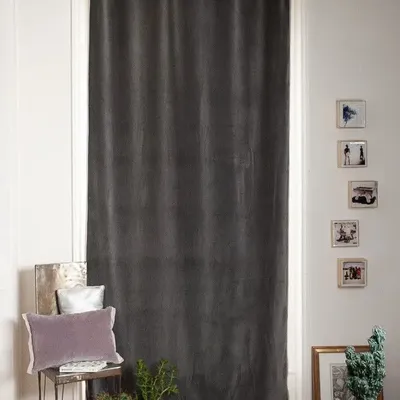 Rideaux et voilages - MEDICIS rideau 130x280cm MEDICIS ANTHRACITE - EN FIL D'INDIENNE...
