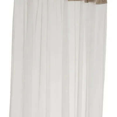 Rideaux et voilages - TULLE Voilage 120X300 CM TULLE IVOIRE - EN FIL D'INDIENNE...