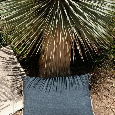 Coussins textile - VARANASI Housse de coussin 40X55 cm - EN FIL D'INDIENNE...