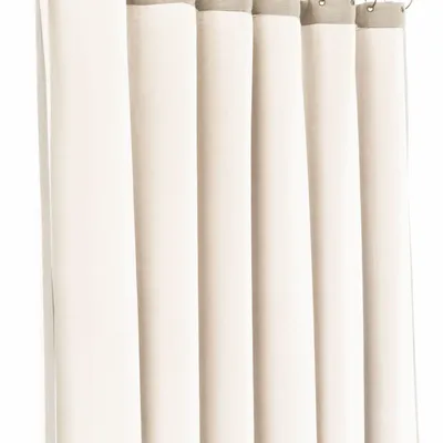 Rideaux et voilages - MEDICIS rideau occultant en velours de coton 130x280cm ECRU - EN FIL D'INDIENNE...