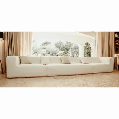 Canapés - Canapé intérieur modulable et déhoussable 5/6 places - MX HOME