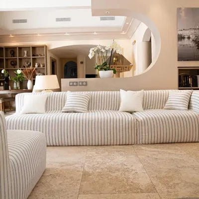 Canapés - Canapé intérieur modulable et déhoussable 4/5 places - MX HOME