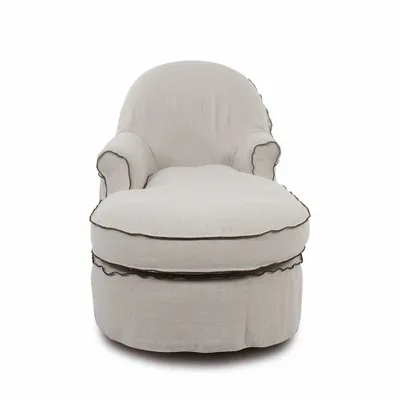 Lounge chairs for hospitalities & contracts - Victoria Cover | Chaise Longue - CREARTE COLLECTIONS