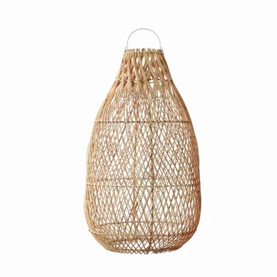Hanging lights - The Kendi Lampshade - Natural - XL - BAZAR BIZAR LIVING