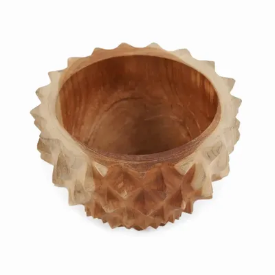 Bowls - The Teak Root Durian Bowl - S - BAZAR BIZAR LIVING