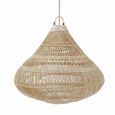 Hanging lights - The Drop Lampshade - Natural - L - BAZAR BIZAR LIVING