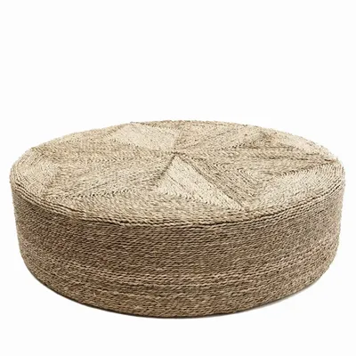 Assiettes au quotidien - L'énorme pouf, naturel - BAZAR BIZAR LIVING