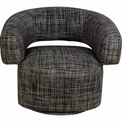 Armchairs - Swivel Armchair Maye Bow - KARE DESIGN
