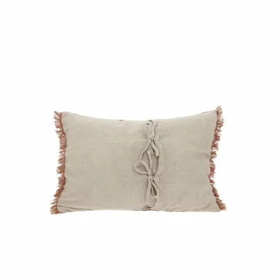 Coussins textile - ETAMINE Coussin 30x45 cm ETAMINE 2 TERRACOTA - EN FIL D'INDIENNE...