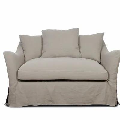 Fauteuils - Ascot Loveseat| Fauteuil - CREARTE COLLECTIONS