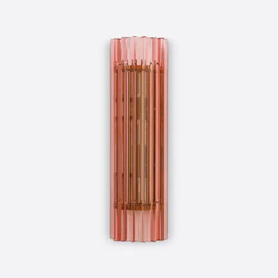 Wall lamps - Large Pink Amaro Wall Light - PURE WHITE LINES EUROPE