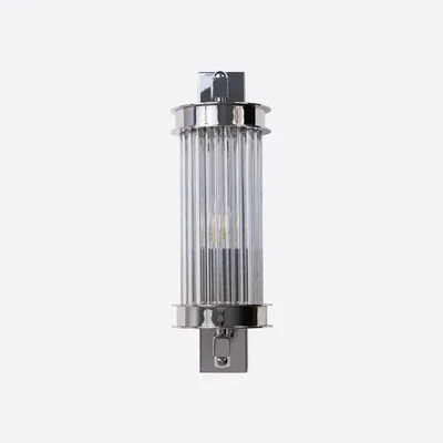 Wall lamps - Small Nickel Elon Wall Light - PURE WHITE LINES EUROPE