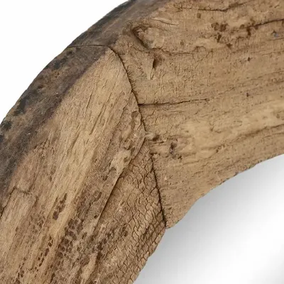 Mirrors - ANTIQUE WHEEL WOODEN MIRROR - ITEM HOME BY ITEM INTERNATIONAL