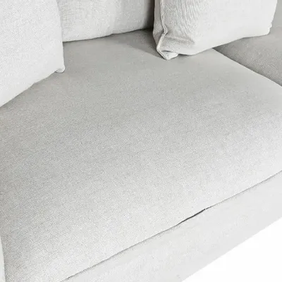 Sofas - BEIGE LINEN SOFA WITH CUSHIONS - ITEM HOME BY ITEM INTERNATIONAL