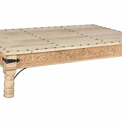 Tables basses - TABLE BASSE EN BOIS SCULPTÉ - ITEM HOME BY ITEM INTERNATIONAL