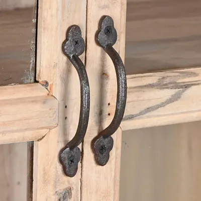 Bookshelves - NATURAL RECYCLED WOOD DISPLAY CABINET - ITEM HOME BY ITEM INTERNATIONAL