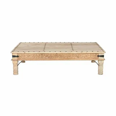 Coffee tables - CARVED WOOD COFFEE TABLE - ITEM HOME BY ITEM INTERNATIONAL