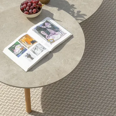 Lawn tables - Ronda Side and Coffee table - JATI KEBON