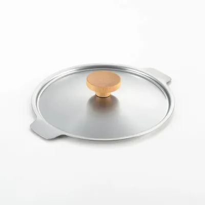 Saucepans  - 16 cm saucepan lid, with two stainless steel spouts - ABINGPLUS