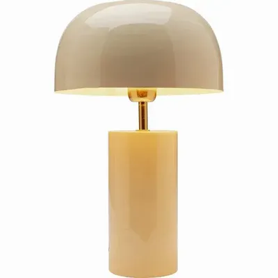 Table lamps - Table Lamp Loungy Ecru White 38cm - KARE DESIGN