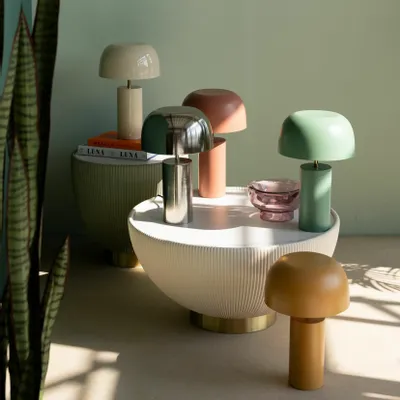 Lampes de table - Lampe de table Loungy Sauge 38cm - KARE DESIGN