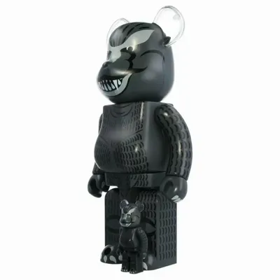Sculptures, statuettes and miniatures - 400% + 100% Bearbrick Godzilla (1954) - ARTOYZ