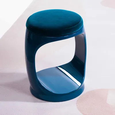 Stools - Signet Ring I Stool I Teal Green - SOFTICATED